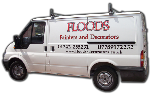 Floods Painters and Decorators Cheltenham Van